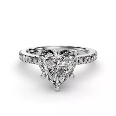 Setting Gabriella Pavé Hidden Halo