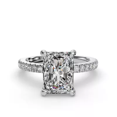 Setting Gabriella Pavé Hidden Halo