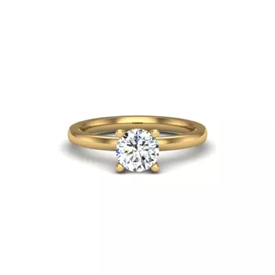 Sylvia Hidden Halo Engagement Ring