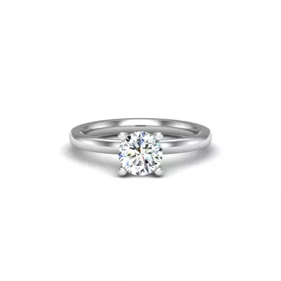 Sylvia Hidden Halo Engagement Ring