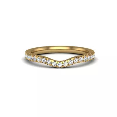 Rose Pave Band