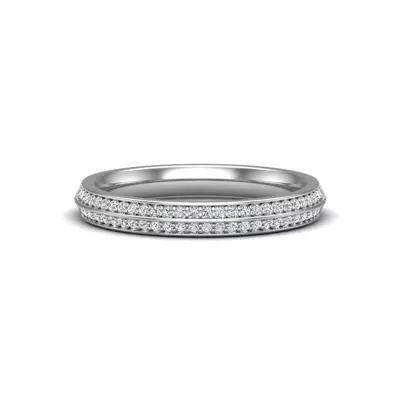 Phoenix Double Row Pave Band