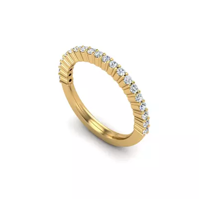 Vera Engagement Ring - 14K Yellow Gold