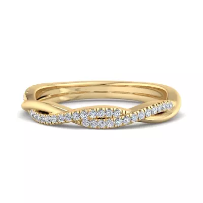 Jimena Twisted Pave Band