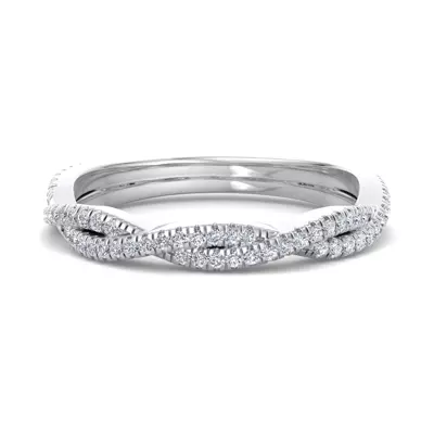 Jessica Twisted Pave Band