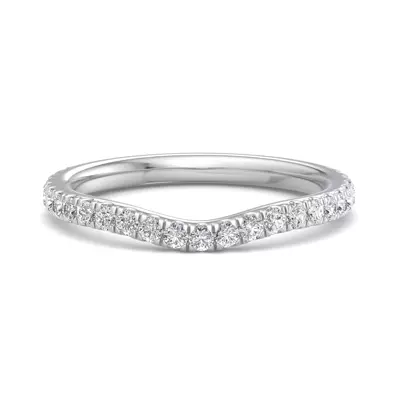 Kaitlyn Curved Pavé Band