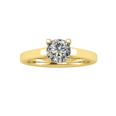 Eliza Pavé Arch Engagement Ring