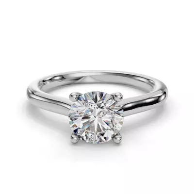 Adalynn Cathedral Solitaire Engagement Ring