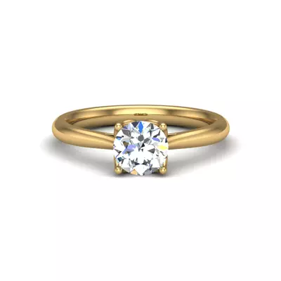 Jasmine Solitaire Engagement Ring