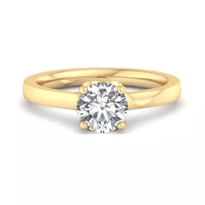 Valerie Heart Solitaire Engagement Ring