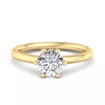 Ariella 6-Prong Solitaire Engagement Ring