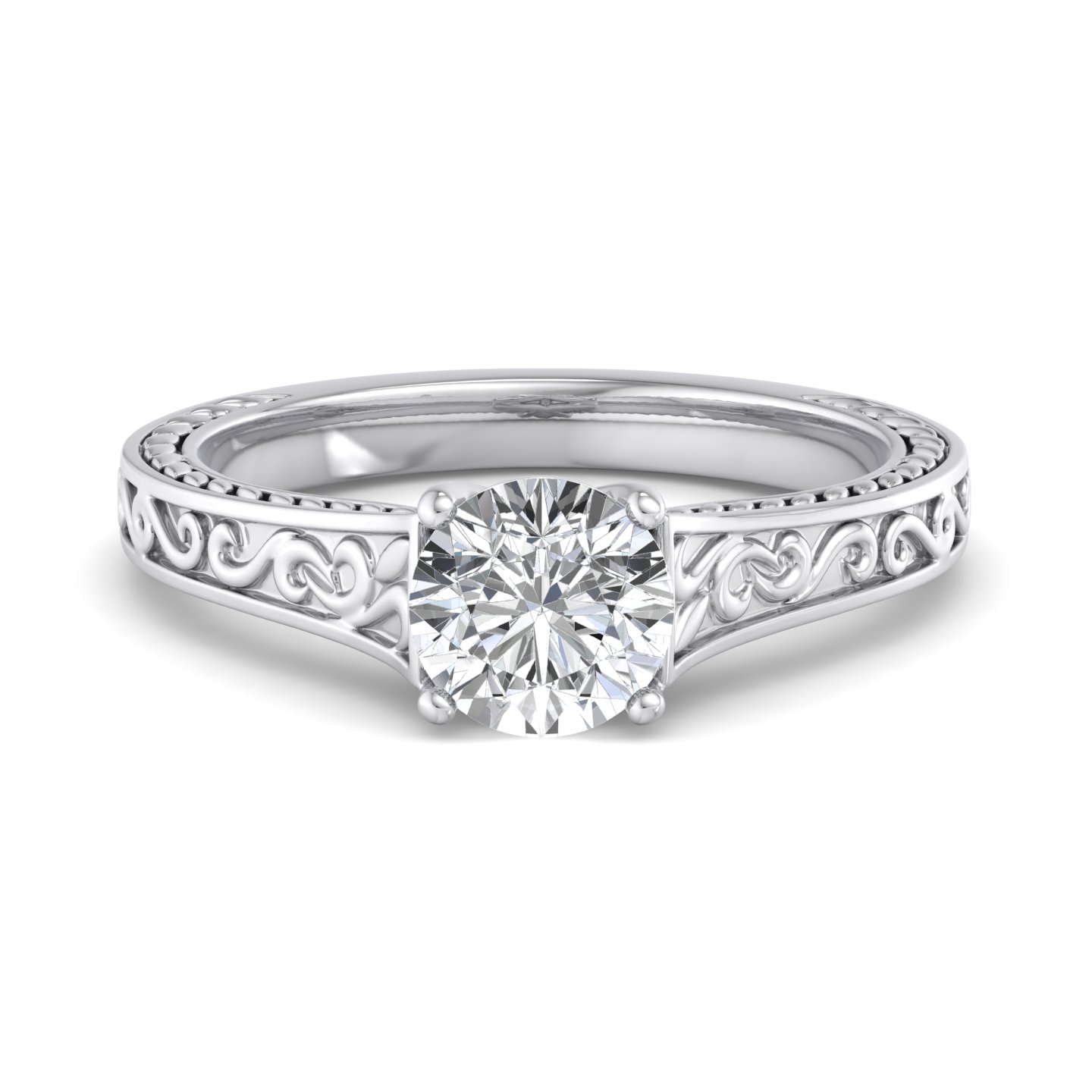 Emma 4 Prong Solitaire Engagement Ring