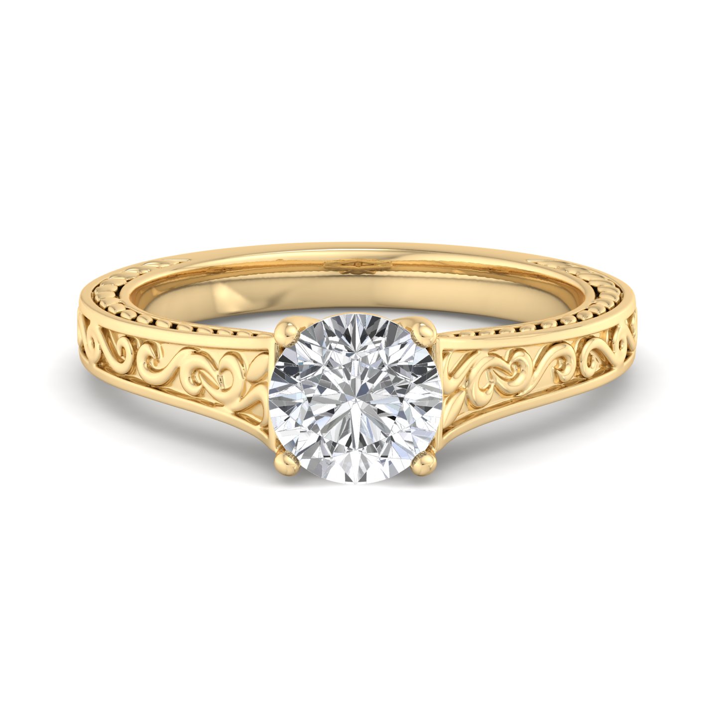 Emma 4 Prong Solitaire Engagement Ring