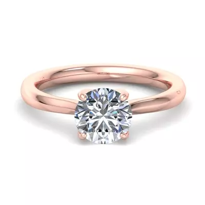 Paris Pavé Collar Engagement Ring