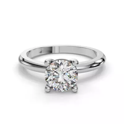 Bella Solitaire Engagement Ring (1.8mm)