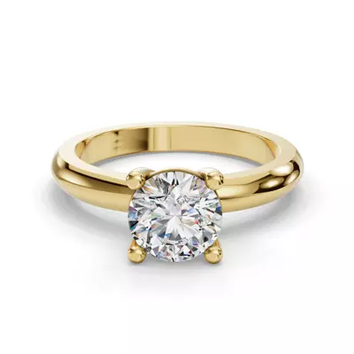 Bella Solitaire Engagement Ring (2.2mm)