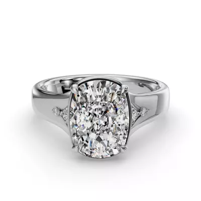 Enchanted Bezel Engagement Ring
