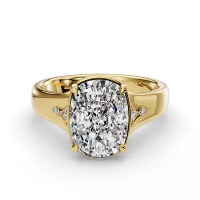 Enchanted Bezel Engagement Ring