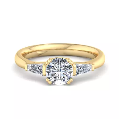 Brooklyn 3 Stone Engagement Ring