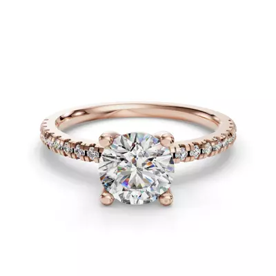 Kennedy Pave Engagement Ring