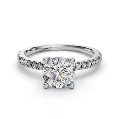 Kennedy Pave Engagement Ring