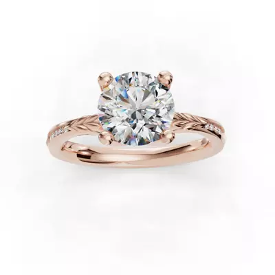 Jolene Pave Engagement Ring