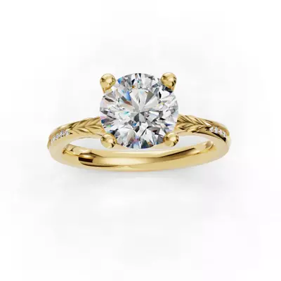 Jolene Pave Engagement Ring