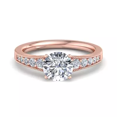Xiamora Pave Engagement Ring