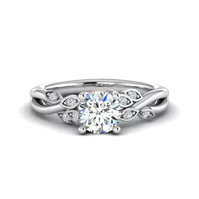 Oaklyn Split Shank Vine Engagement Ring