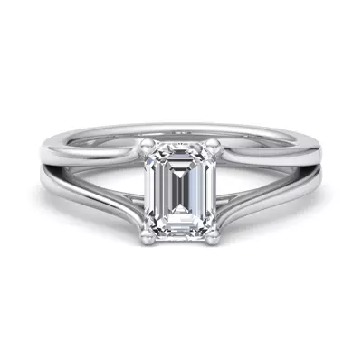 Irha Wide Split Engagement Ring