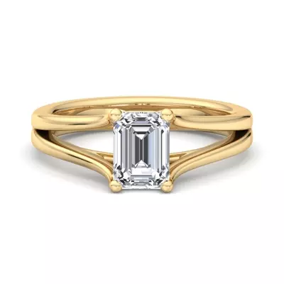 Irha Wide Split Engagement Ring