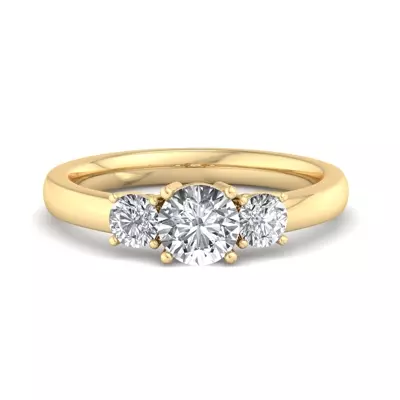 Wynter Three Stone Engagement Ring