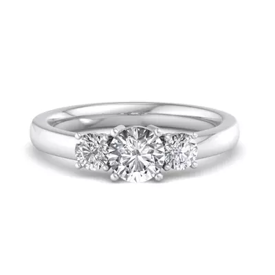 Wynter Three Stone Engagement Ring