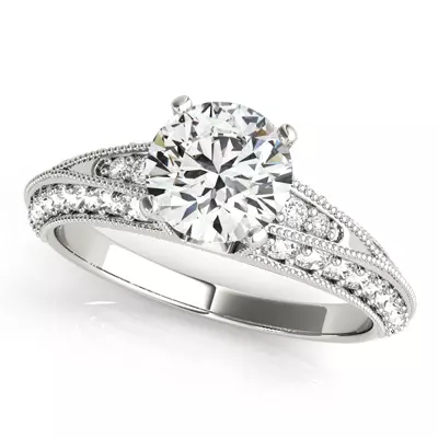Angelique Vintage Inspired Engagement Ring