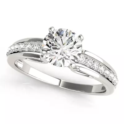 Katia Pavé Diamond Engagement Ring