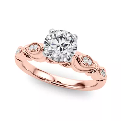 Vela Vintage Inspired Engagement Ring