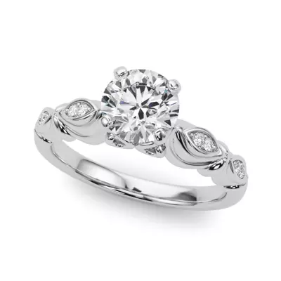 Vela Vintage Inspired Engagement Ring