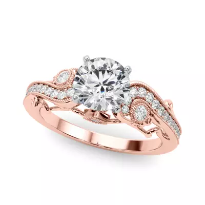 Carmel Vintage Inspired Engagement Ring