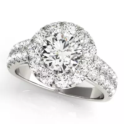 Marlowe Halo Engagement Ring