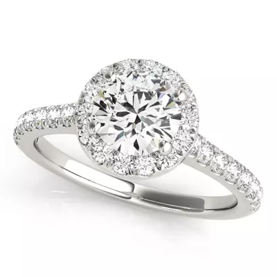 Layla Halo Engagement Ring