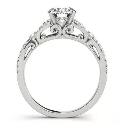 Charlize Pavé Diamond Engagement Ring