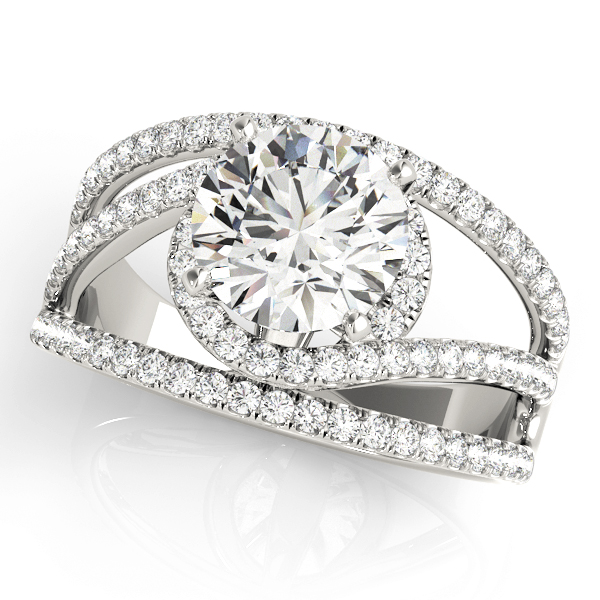 Audrina Halo Engagement Ring