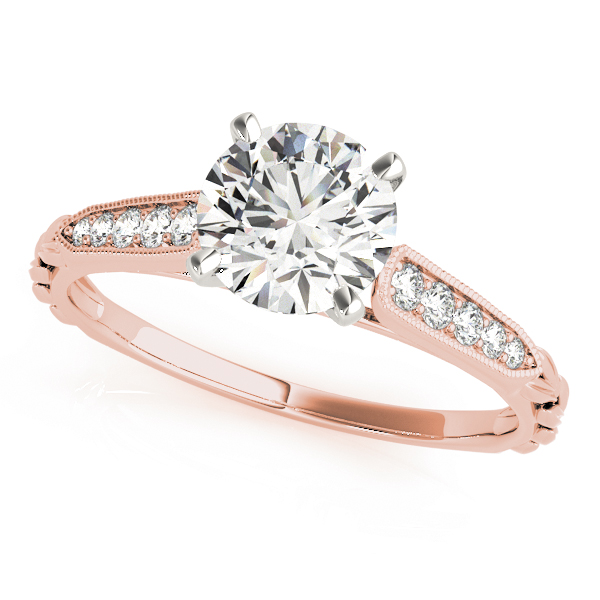 Trudy Vintage Inspired Engagement Ring