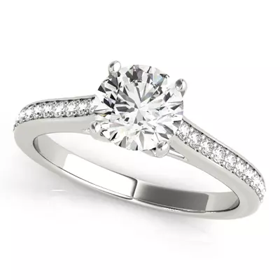 Louella Channel Diamond Engagement Ring