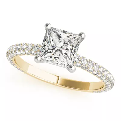 Eliana Pavé Engagement Ring