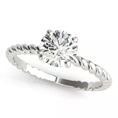Emilia Twist Engagement Ring