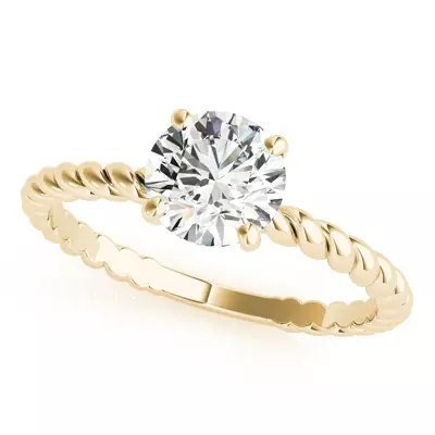 Emilia Twist Engagement Ring