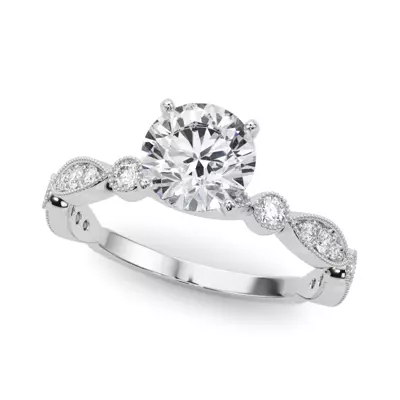 Clarice Vintage Style Engagement Ring