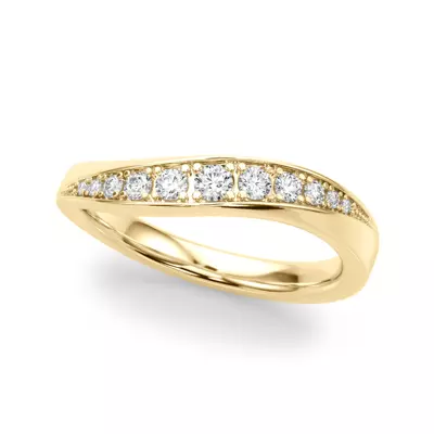 Carmen Modern Curved Band