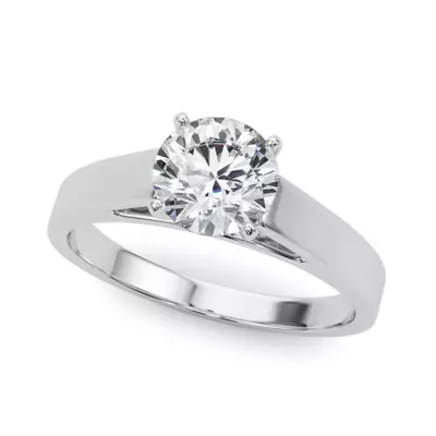 Nyssa Solitaire Cathedral Engagement Ring